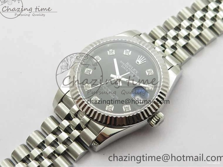 Bracelet Dial Black BP Edition Crystal on Maker Jubilee 31mm 278271 Datejust SS Best 0202